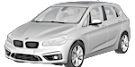 BMW F45 U0120 Fault Code